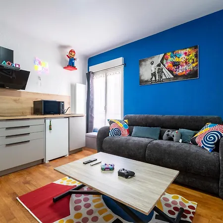 Apartment Pixel - Retro Gaming Inedit, Cosy & Plein Centre Verdun-sur-Meuse